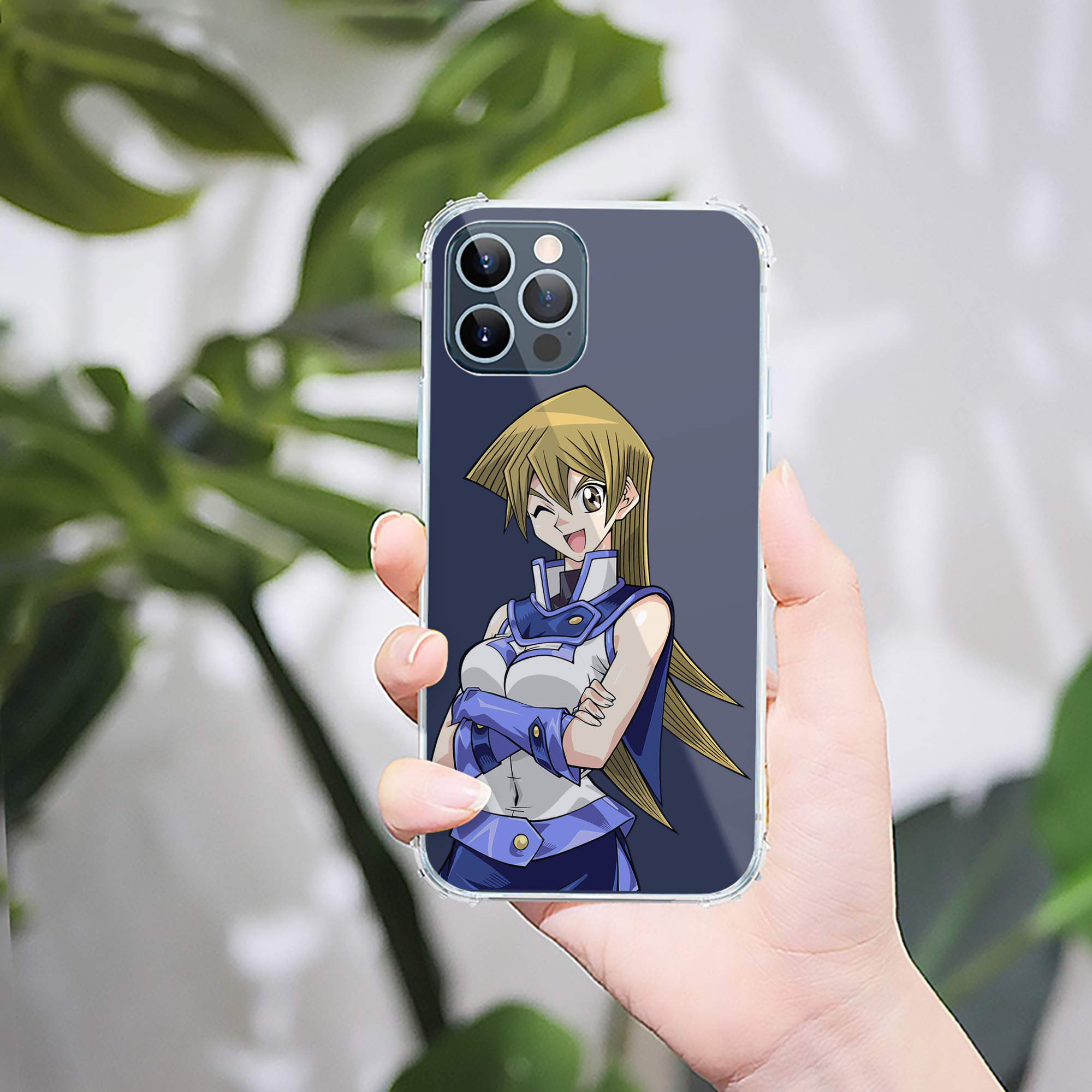 （画像用） 遊☆戯☆王 Yu-Gi-Oh! 【iPhone 12シリーズ対応】透明スマホケース（クリアソフトケース）